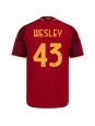 AS Roma Wesley Franca #43 Domácí Dres 2026-27 Krátký Rukáv AS Roma Wesley Franca #43 Domácí Dres 2026-27 Krátký Rukáv